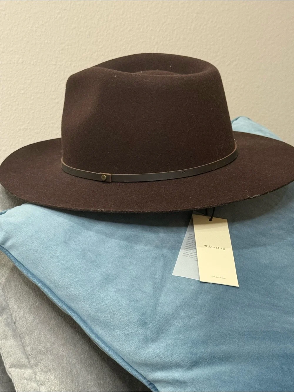 Will + Bear Cooper Coffee | Brown Western Hat | size L - Picture 4 of 9